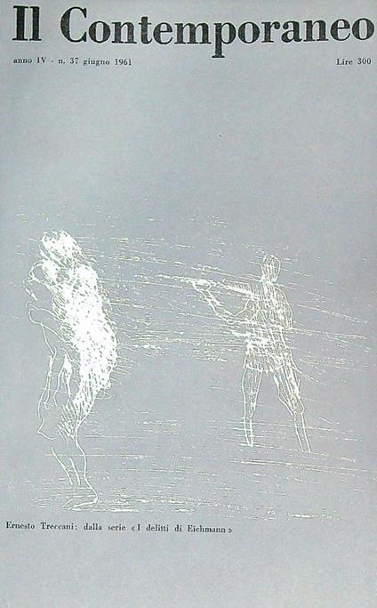 Il Contemporaneo 37/Giugno 1961 - copertina