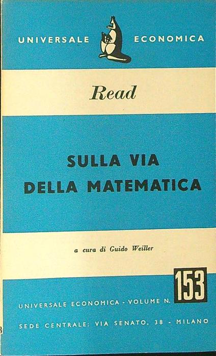 Sulla via della matematica - Arthur Read - copertina