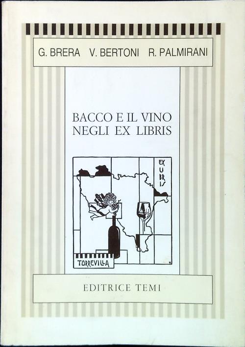 Bacco e il vino negli ex libris