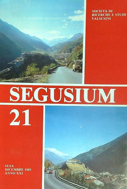 Segusium 21/1985 - copertina