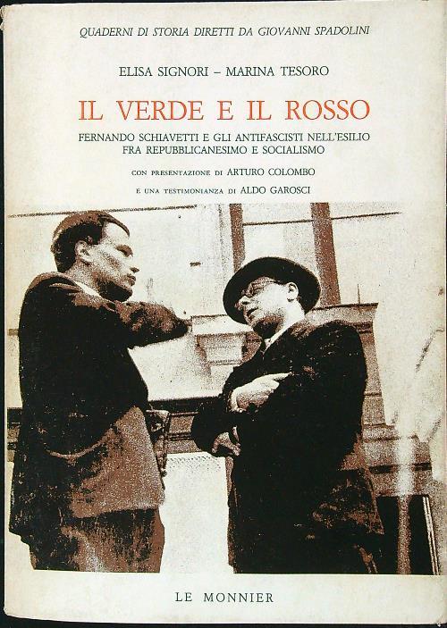 Il verde e il rosso - Signori - copertina