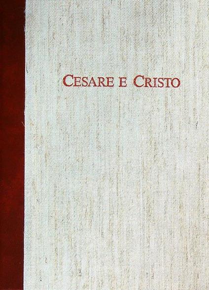 Cesare e Cristo - copertina