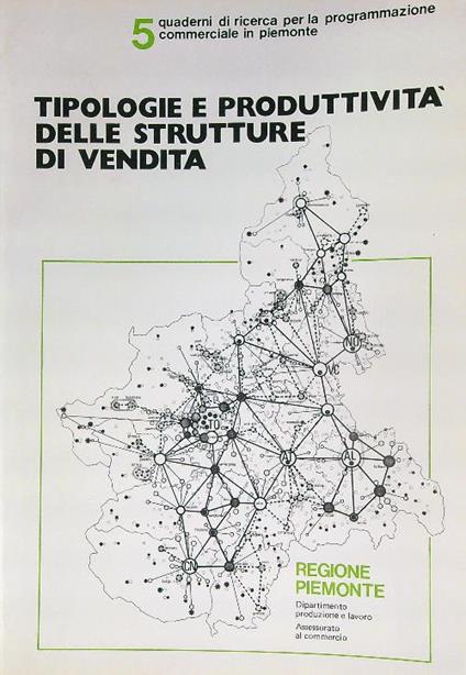 Tipologie e produttività delle strutture di vendita - copertina