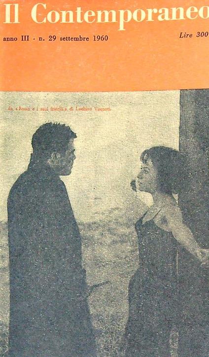 Il Contemporaneo 29/1960 - copertina