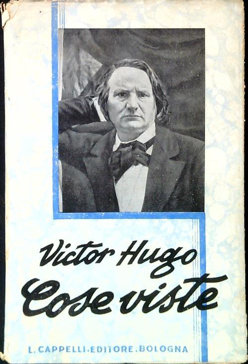 Cose viste - Victor Hugo - copertina