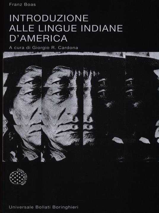 Introduzione alle lingue indiane d'America - Franz Boas - copertina