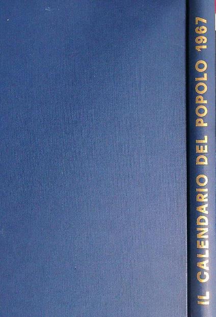 Il Calendario del popolo. Annata 1967 - copertina