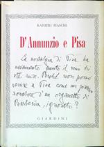 D'Annunzio e Pisa