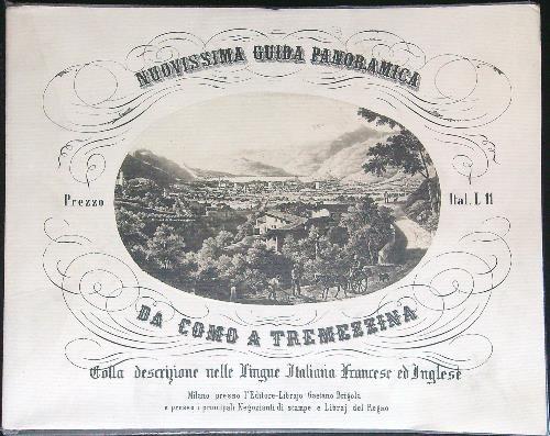 Nuovissima guida Panoramica Panoramica da Como a Tremezzina - copertina