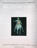 Bollettino d'arte 62-63