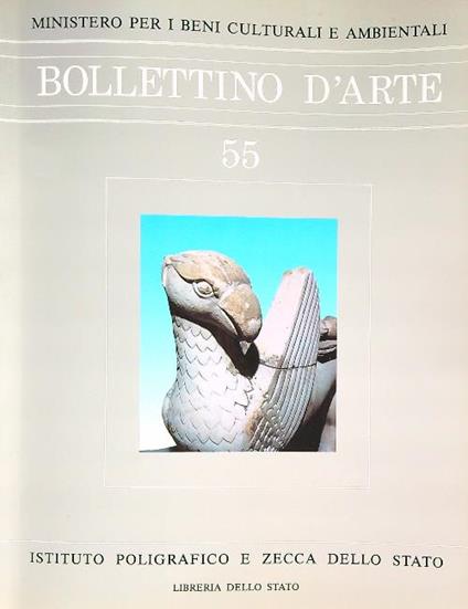 Bollettino d'arte 55/1989 - copertina