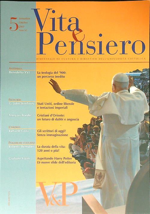 Vita e Pensiero n. 5/settembre-ottobre 2007