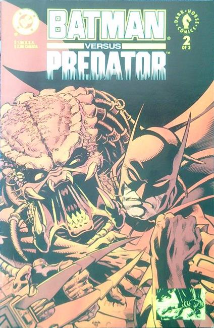 Batman versus Predator - 2 of 3 - copertina