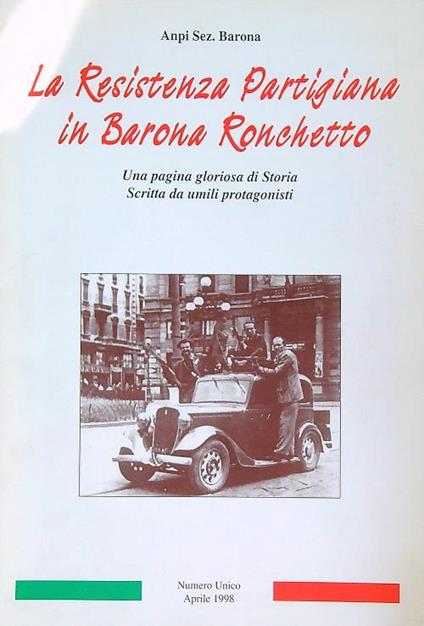La resistenza Partigiana in Barona Ronchetto - copertina