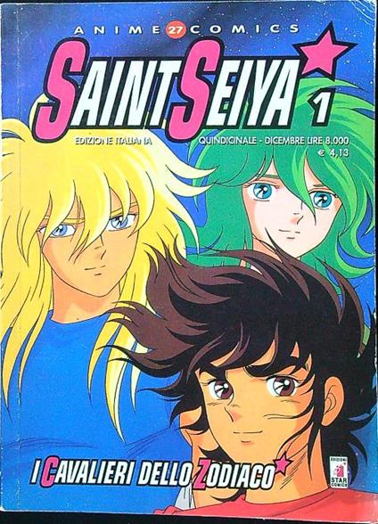 Saint seiya 1 - copertina