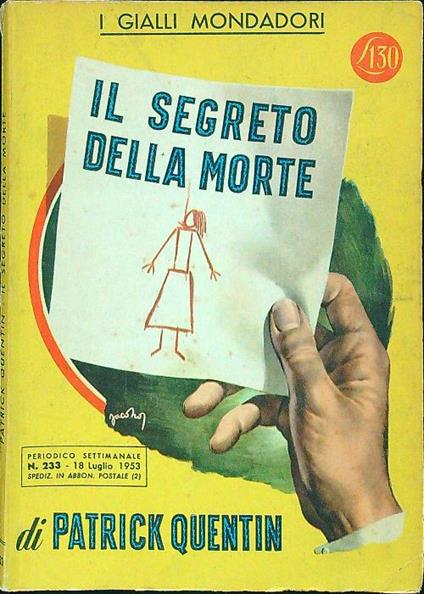 Il segno della morte - Patrick Quentin - copertina