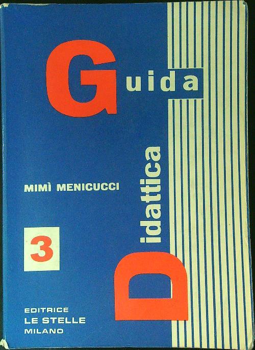 Guida Didattica 3 - Mimì Menicucci - copertina