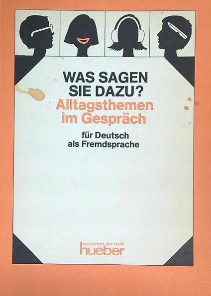 Was sagen sie dazu? - copertina