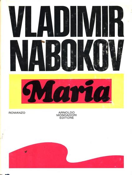 Maria - Vladimir Nabokov - copertina