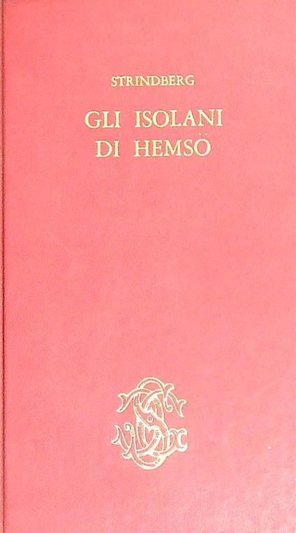 Gli isolani di Hemso - August Strindberg - copertina