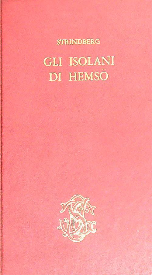 Gli isolani di Hemso - August Strindberg - copertina