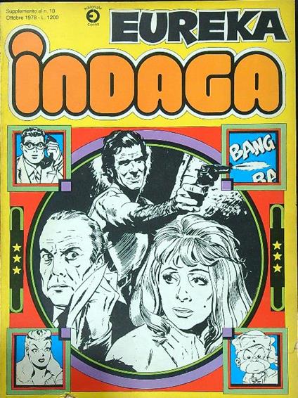 Eureka indaga - copertina
