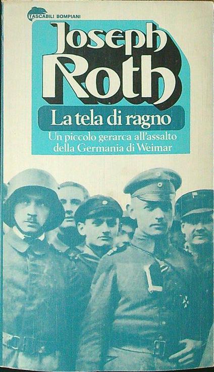 La  tela del ragno - Joseph Roth - copertina
