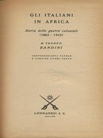Gli italiani in Africa