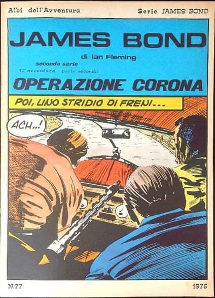 James Bond n 77 / 1976 - Ian Fleming - copertina
