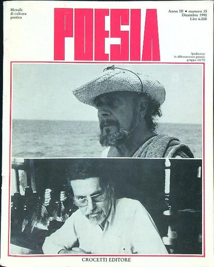 Poesia 35/1990 - copertina