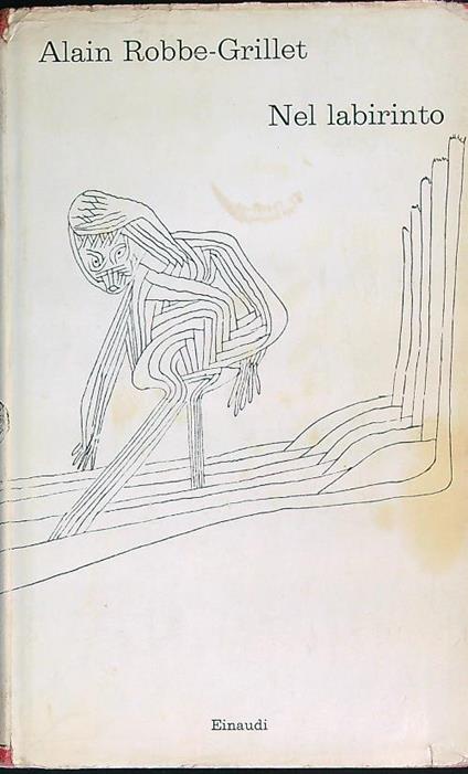 Nel labirinto - Alain Robbe-Grillet - copertina