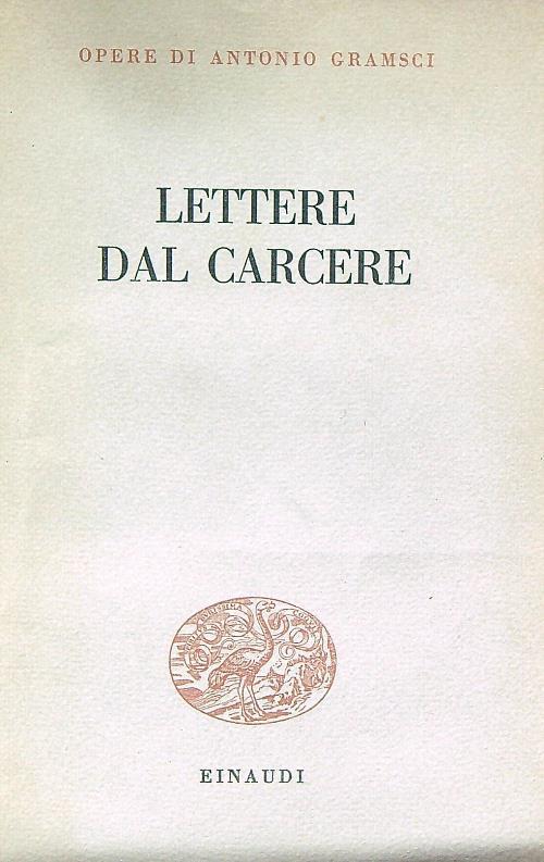 Lettere dal carcere - Antonio Gramsci - copertina