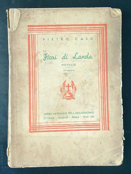 Fiori di Landa - Pietro Casu - copertina