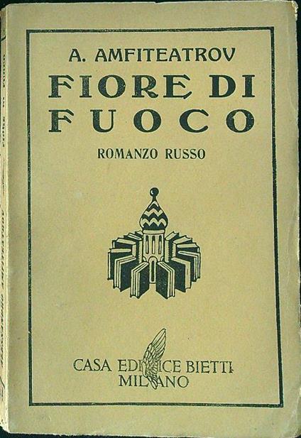 Fiore Di fuoco - Amfiteatrov - copertina