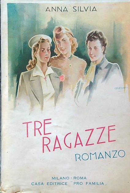 Tre ragazze - Anna Silvia - copertina