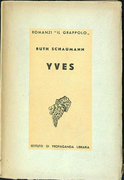 Yves - Ruth Schaumann - copertina