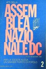 Atti dell'assemblea nazionale DC/1981 N. 2