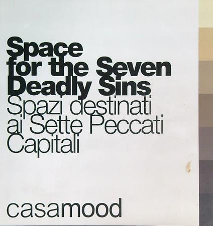 Space for the seven deadly sins - copertina