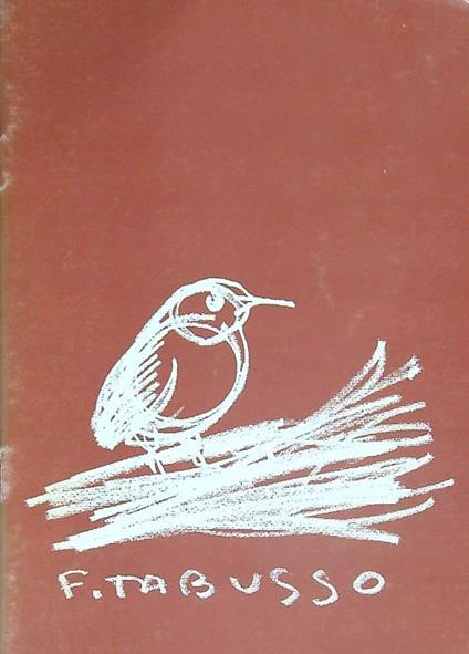 Francesco Tabusso - copertina