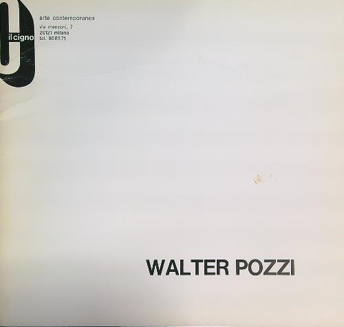 Walter Pozzi / 1972 - copertina