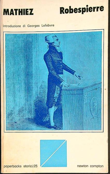 Robespierre - Albert Mathiez - copertina