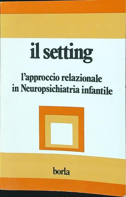 Il setting - copertina