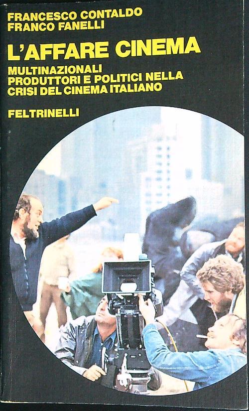 L' affare cinema - Francesco Contaldo - copertina