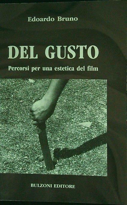 del gusto - Edoardo Bruno - copertina