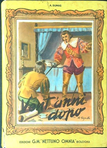 Vent'anni dopo - A. Dumas - copertina