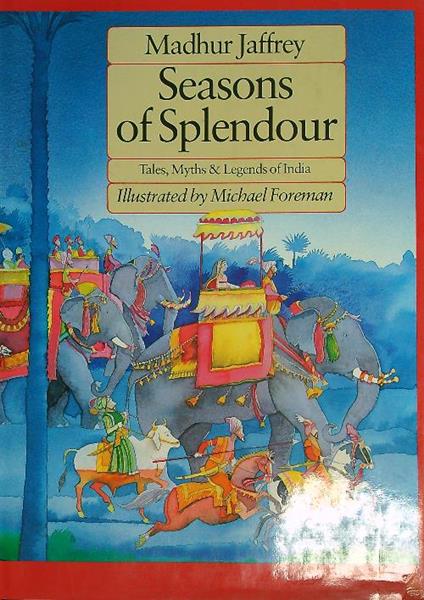 Seasons of splendour - Madhur Jaffrey - copertina