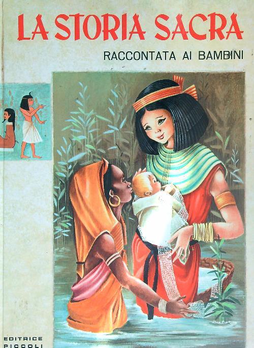 La storia sacra raccontata ai bambini - copertina