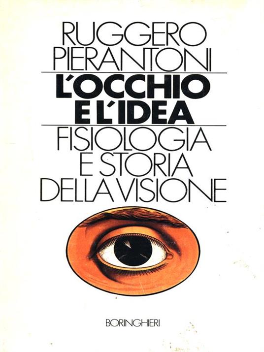 L' occhio e l'idea - Ruggero Pierantoni - copertina