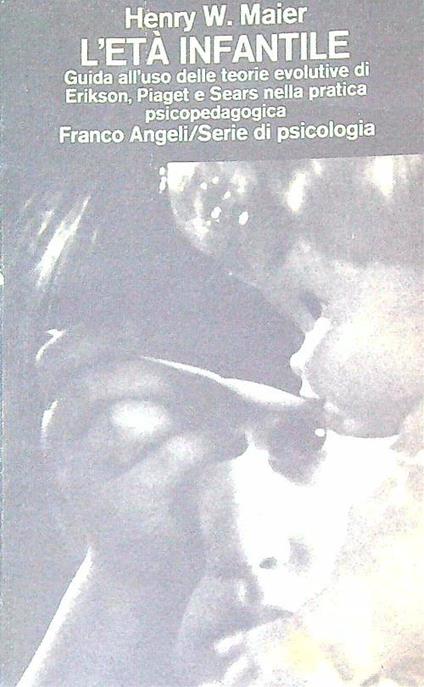 L' età infantile - Henry Maier - copertina