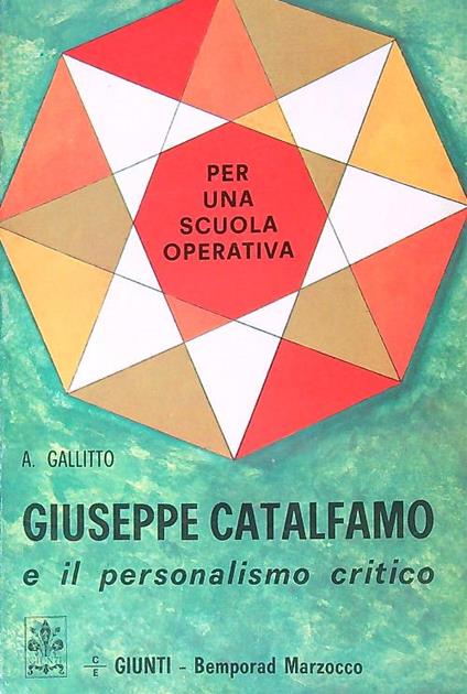 Giuseppe Catalfamo e il personalismo critico - A. Gallitto - copertina